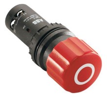 Кнопка CE3P-10R-02 Стоп с фикс. 2НЗ отпускание вытягиванием 30мм ABB 1SFA619501R1051