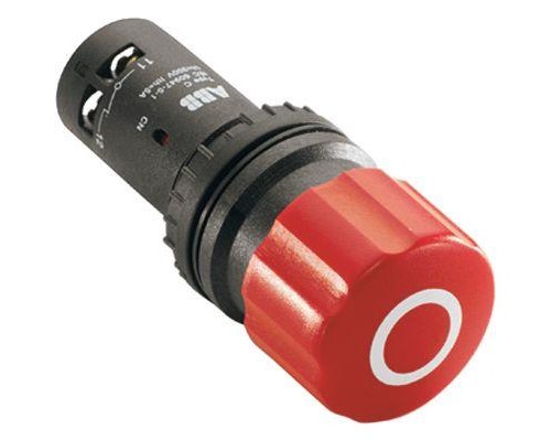Кнопка CE3P-10R-02 Стоп с фикс. 2НЗ отпускание вытягиванием 30мм ABB 1SFA619501R1051