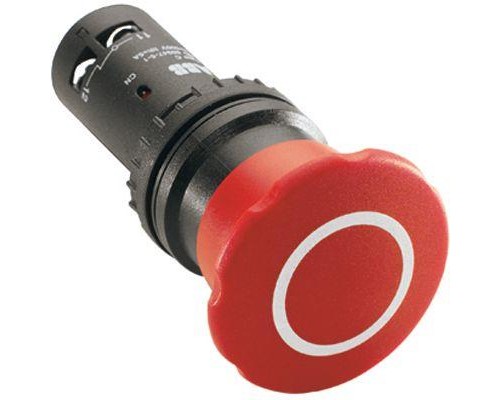 Кнопка CE4P-10R-11 Стоп 1НО+1НЗ ABB 1SFA619551R1071