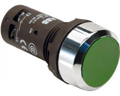 Кнопка CP1-30G-01 без фикс. 1HЗ зел. ABB 1SFA619100R3042