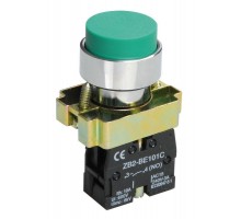 Кнопка LAY5-BL31 без подсветки зел. 1з ИЭК BBT70-BL-K06