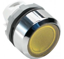 Кнопка MP2-21Y с фикс. с инд. желт. ABB 1SFA611101R2103