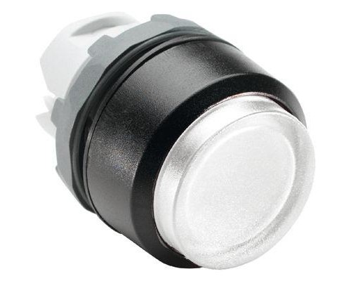 Кнопка MP3-11W выступающая с подсветкой без фикс. бел. (только корпус) ABB 1SFA611102R1105