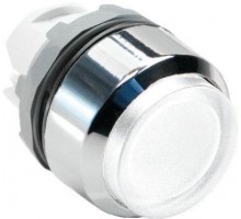 Кнопка MP3-21W выступающая с подсветкой без фикс. бел. (только корпус) ABB 1SFA611102R2105