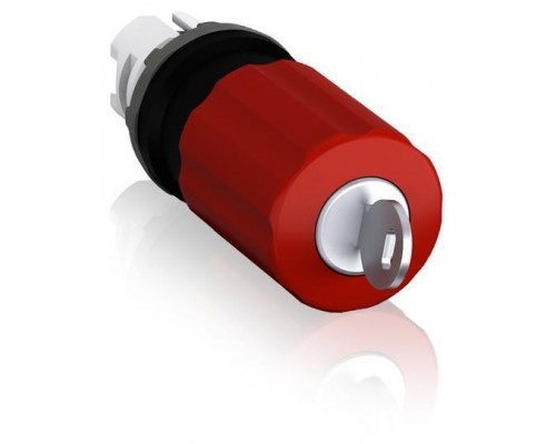 Кнопка MPEK3-11R ГРИБОК (только корпус) 30мм отп. ключом 71 красн. ABB 1SFA611522R1101