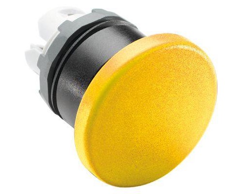 Кнопка MPM1-10Y ГРИБОК желт. без фикс. ABB 1SFA611124R1003