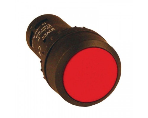 Кнопка SW2C-11 с фиксацией красн. NO+NC PROxima EKF sw2c-11f-r