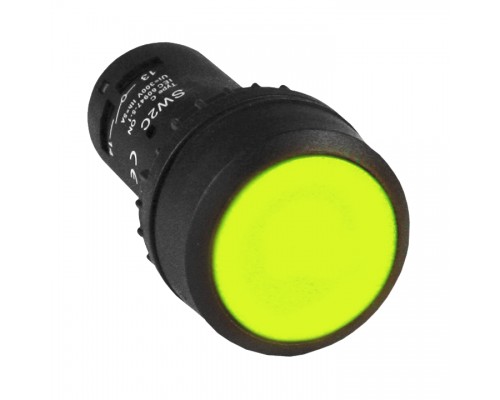 Кнопка SW2C-11 возвратная желт. NO+NC EKF sw2c-11s-y