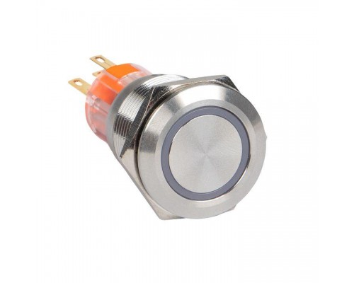 Кнопка S-Pro67 19мм с фикс. с желт. подсветкой 230В PROxima EKF s-pro67-231