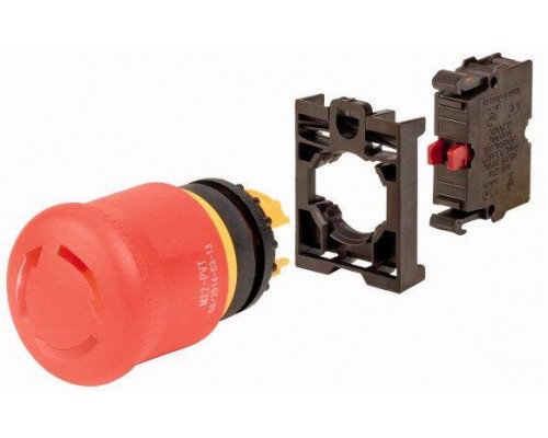 Кнопка аварийная 1НЗ отмена вытягивание M22-PVT-K01-BVP EATON 132624