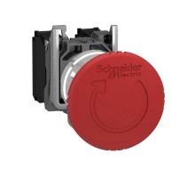 Кнопка аварийной остановки 22мм с возвр. в сборе SchE XB4BS84441