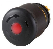 Кнопка аварийной остановки с подсветкой отмена вытягиванием черн. M22S-PVL EATON 230962
