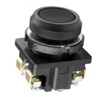 Кнопка КЕ-011/1 2з цилиндр 10А 660В IP40 черн. Электротехник ET507206