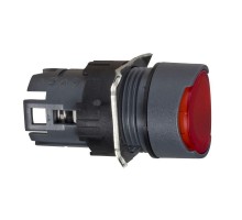Кнопка круглая с подсветкой красн. SchE ZB6AF4