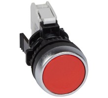 Кнопка НЗ с потайным толкателем красн. Osmoz Leg 023701