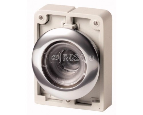 Кнопка плоская 30мм без линзы с подсветкой с фиксацией M30C-FDRL-X EATON 182955