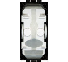 Кнопка с авт. клем. размер 1мод. без клавиши LivingLight Leg BTC LN4005A