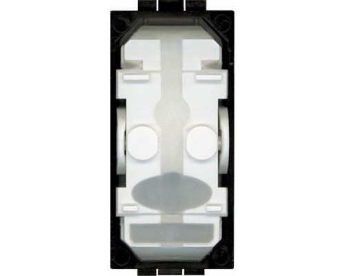 Кнопка с авт. клем. размер 1мод. без клавиши LivingLight Leg BTC LN4005A
