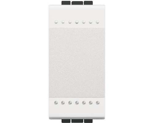 Кнопка с авт. клем. размер 1мод. без клавиши LivingLight Leg BTC N4005A