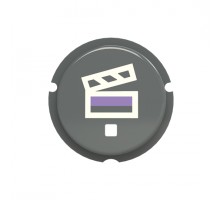 Кнопка Сцена SBS-N2GR free@home Zenit сер. ABB 2CLA202630N1402