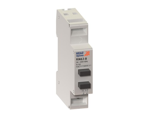 Кнопка управления мод. OptiDin KM63 B 11 УХЛ3 КЭАЗ 138904