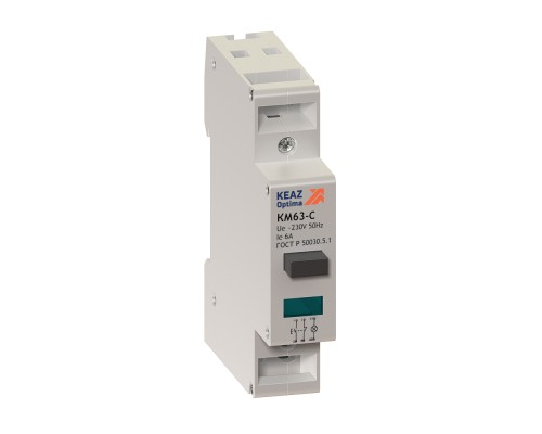 Кнопка управления мод. OptiDin KM63 C 02 УХЛ3 КЭАЗ 138907
