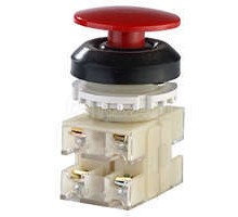 Кнопка ВК-30-10-11130-54 У2 красн. 1з+1р гриб без фиксации IP54 10А 660В Электротехник ET053190