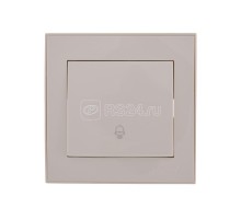 Кнопка звонка Рейн бел. LEZARD 703-0202-103