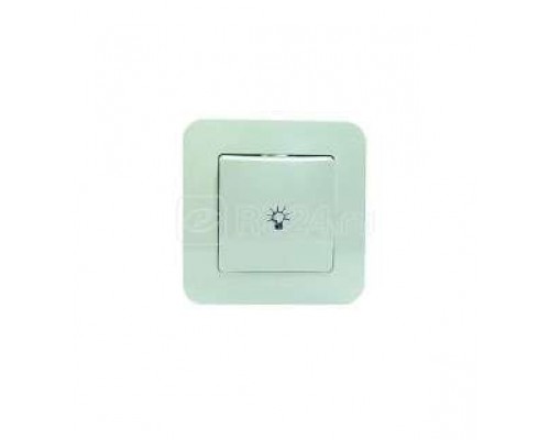 Кнопка звонка СП Lillium N бел. 55004