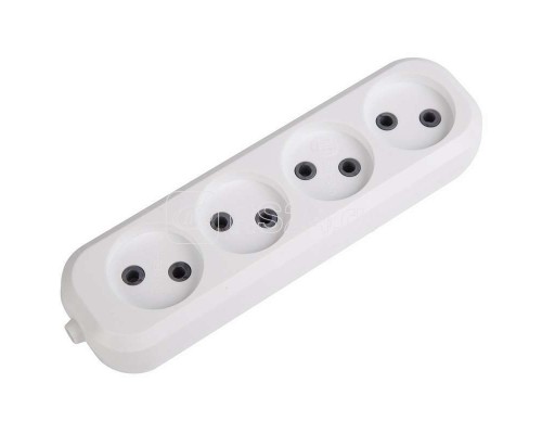Колодка 4 гнезда без заземл. Rexant 11-8715