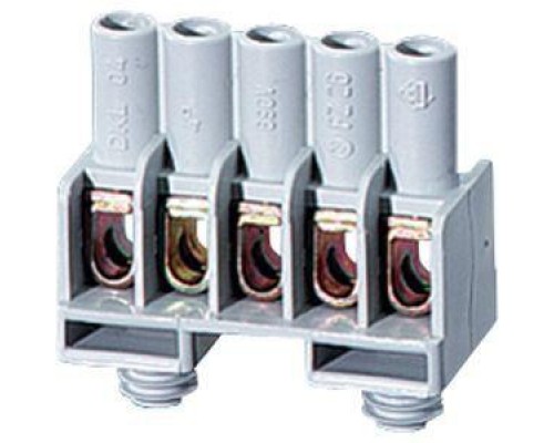 Колодка клеммная 1.5х6мм 5 полюсн. DKL 04 HENSEL 2600055