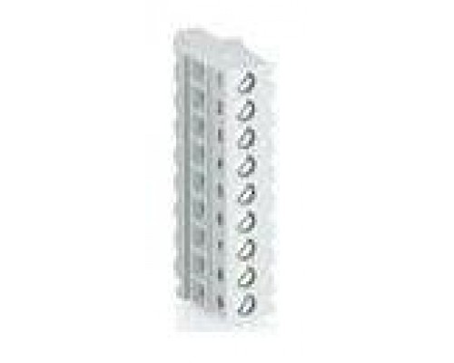 Колодка клеммная AC500-eCo 9 пол. винт. каб. сбоку TA563-9 ABB 1TNE968901R3101