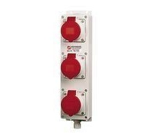 Колодка на 3 роз. 16А 5п 400В IP44 Mennekes 96705