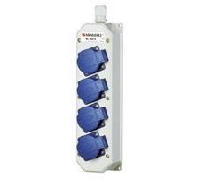 Колодка на 4 роз. SCHUKO 2P+E 16А IP44 230В Mennekes 88678