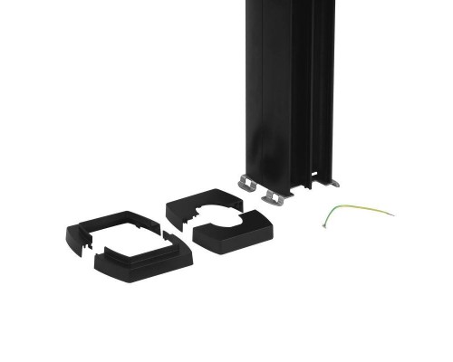 Колонна Snap-On 4 секции 3.3м с пластик. крышкой алюм. черн. Leg 653052