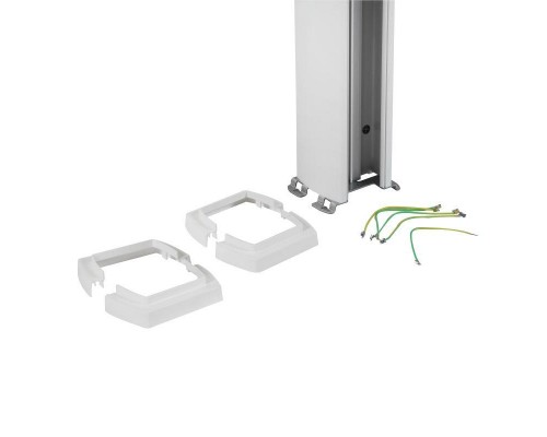 Колонна универсальная 2 секции 2.77м с возможн. увелич. выс. до 4.05м с алюм. крышкой бел. Leg 653130