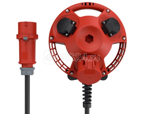 Комбинация розеток 3KRAFT 1СЕЕх16А5п400В 2хSCHUKO IP44 MENNEKES 94356RO