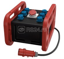 Комбинация розеток EverBOX GRIP 1СЕЕх16А5п400В 6хSCHUKO IP44 MENNEKES 9502985RT