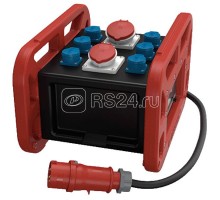 Комбинация розеток EverBOX GRIP 1СЕЕх32А5п400В 2СЕЕх16А5п400В 6хSCHUKO IP44 MENNEKES 9502969RT