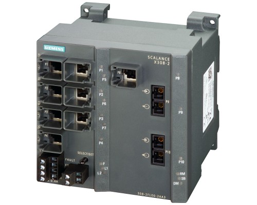 Коммутатор управляемый SCALANCE X308-2 Siemens 6GK53082FL102AA3