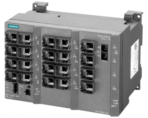Коммутатор управляемый SCALANCE X320 Siemens 6GK53201BD002AA3