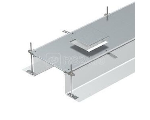 Комплект кабельного канала с крышкой д/установки лючка OKA-G30040240D4 (дл.2.4м) OBO 7424140