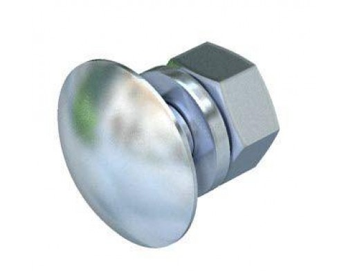 Комплект креп. M10х25 FRS 10х25 F 8.8 (болт плос/гол.+гайка+шайба) OBO 6407560