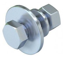 Комплект креп. M12х40 SKS 12х40 G F (болт шест/гол.+гайка+шайба) OBO 3164020