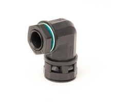 Комплект монтажный муфта 90град. труба-коробка DN 17мм М20х1.5 полиамид черн. DKC PACN17M20N