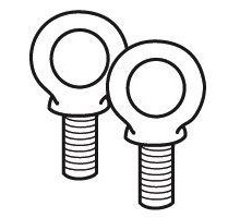 Комплект подъемных колец XL3 800 Leg 020482