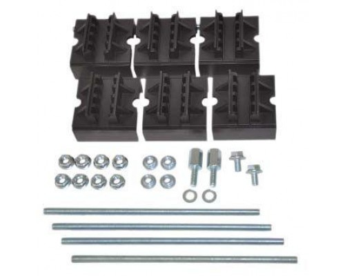 Комплект шинодержателей наб. 3х1-2 на ребро (шина 10х30-120) дл.75мм DKC R5BSEV2/10T