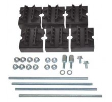 Комплект шинодержателей наб. 4х1 на ребро (шина 10х30-120) дл. 50мм DKC R5BSEV1/10TN