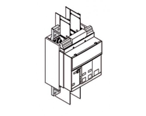 Комплект силовых выводов стац. выкл. EF E1.2 F (уп.3шт) ABB 1SDA073967R1