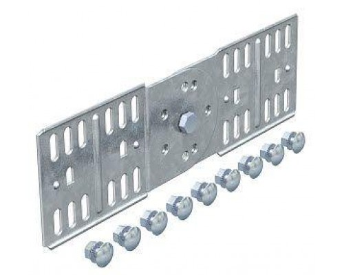 Комплект соединительный шарнир. для лотка H85 гор. цинк RGV 85 FT (болт+гайка) OBO 7082320